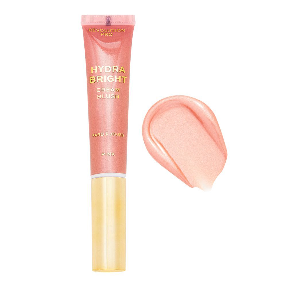 Makeup Revolution Hydra Bright Cream Blush, Pink, 12ml - Main Image