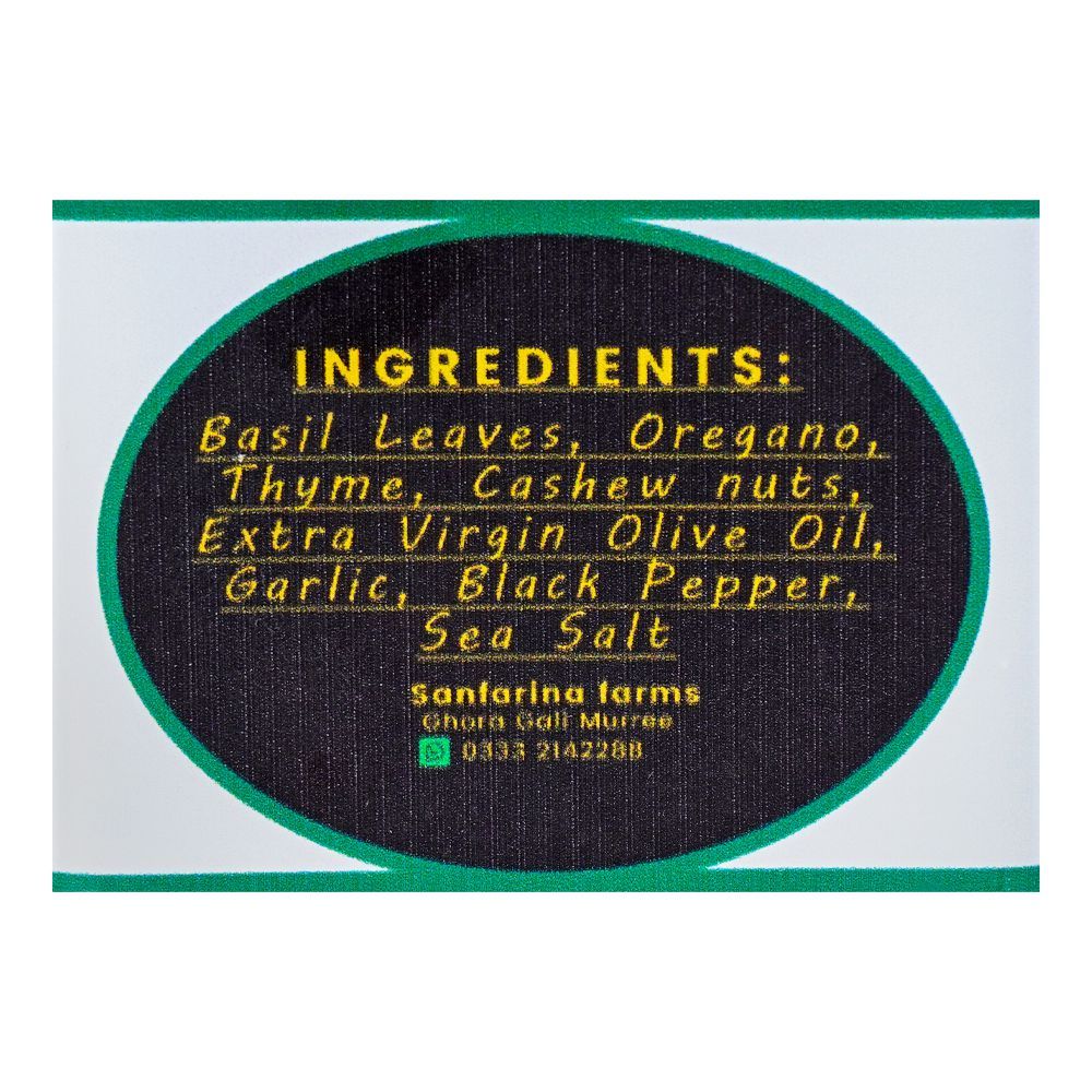 Clean Greens Sanfarina Farms Pesto With Basil, 170g - Image 3