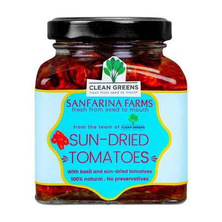 Clean Greens Sanfarina Farms Sun-Dried Tomatoes, 170g - Main Image