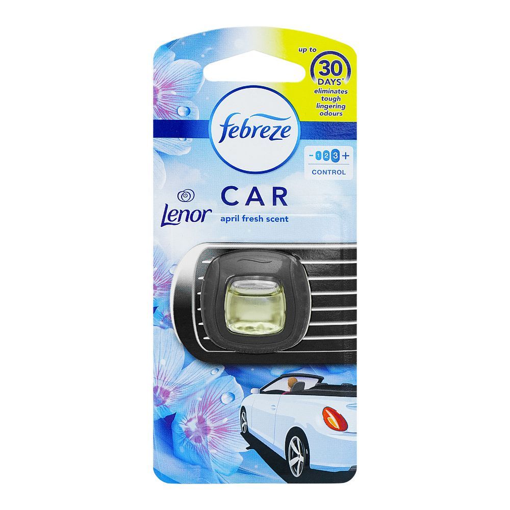 Febreze Car Air Freshener, April Fresh Scent, 2ml - Main Image