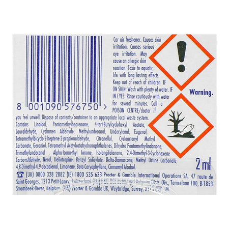 Febreze Car Air Freshener, April Fresh Scent, 2ml - Image 3