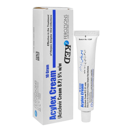 Ferozsons Laboratories Acylex 5% Cream, 10g - Main Image