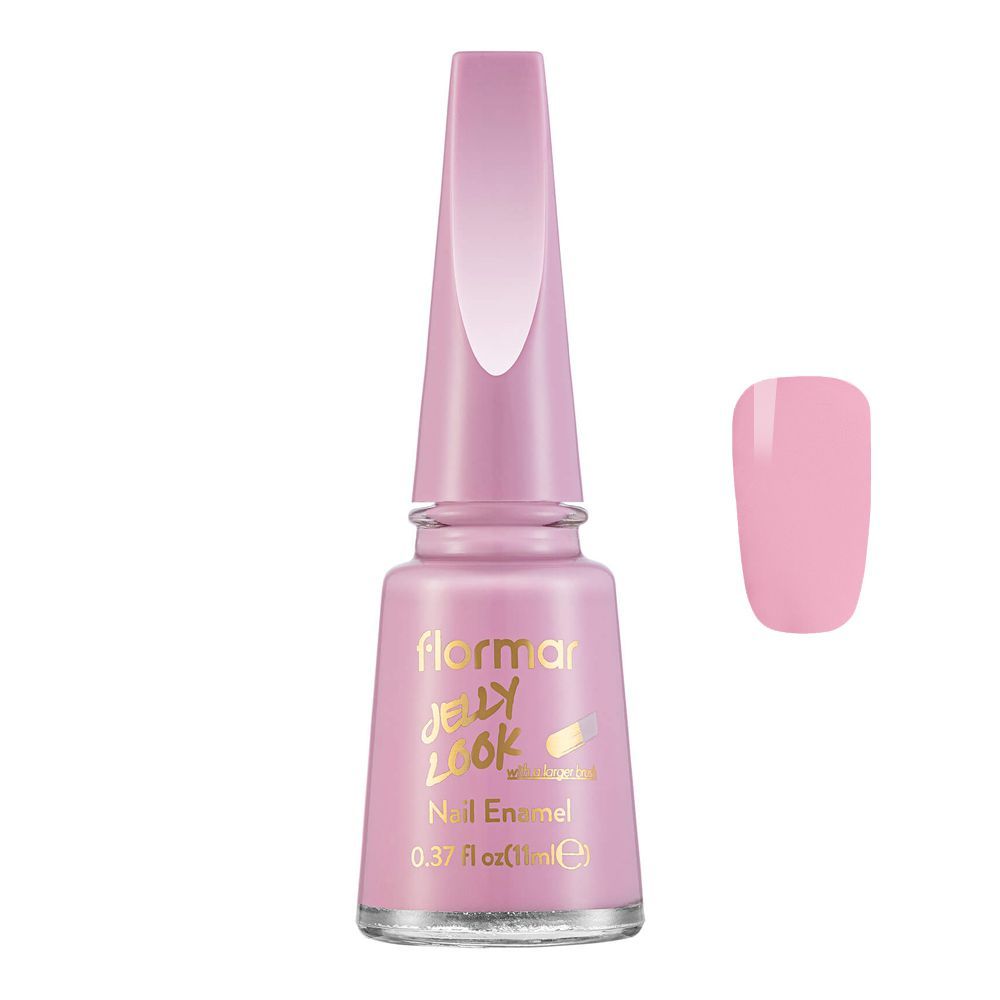 Flormar Jelly Look Nail Enamel, JL52 Barbie, 11ml - Main Image
