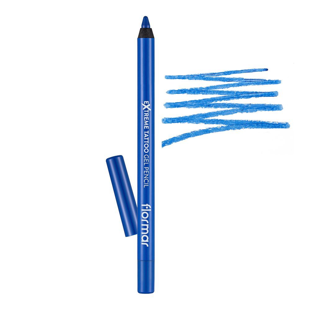 Flormar Extreme Tattoo Gel Pencil, 12 Blue Dream - Main Image