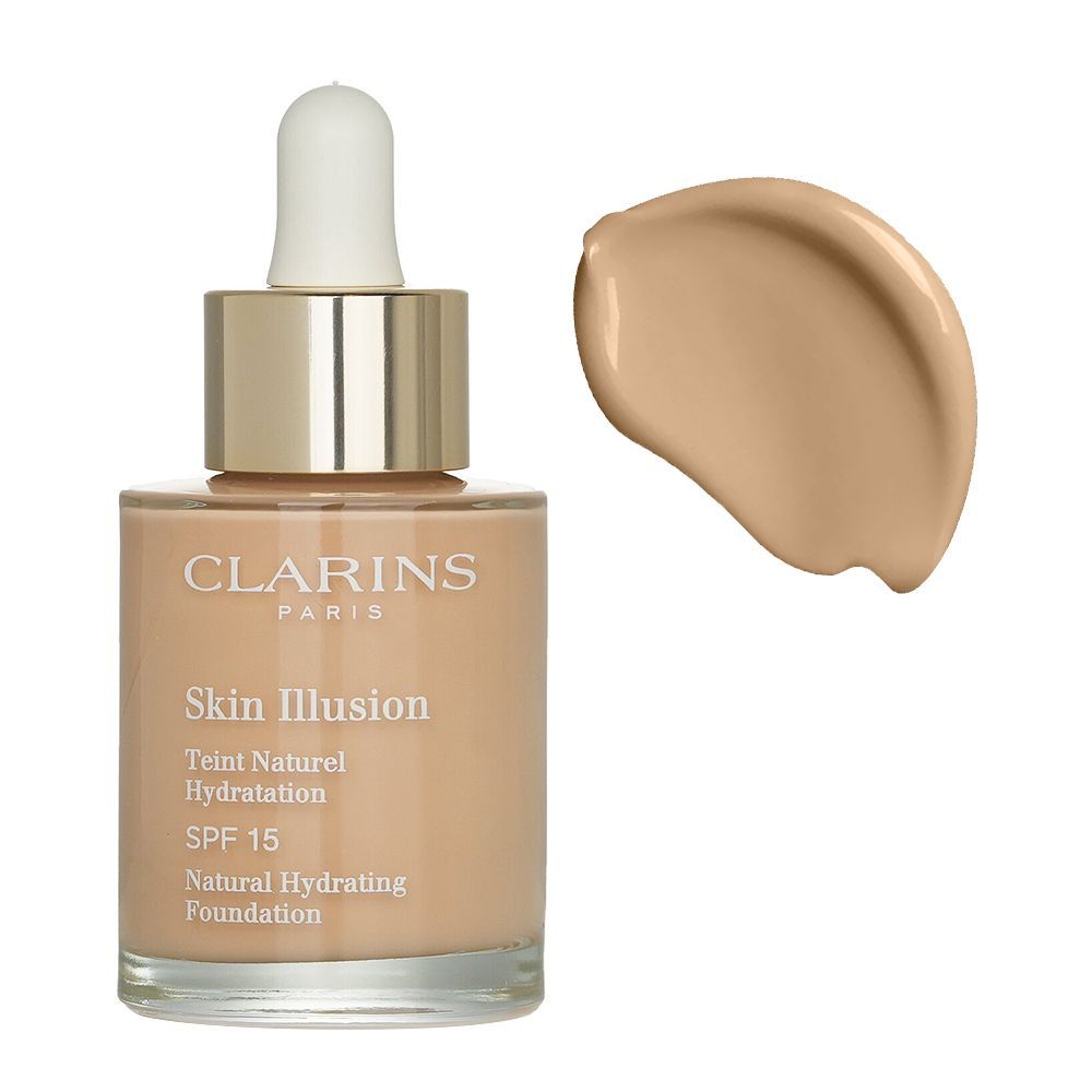 Clarins Paris Skin Illusion Natural Hydrating Foundation SPF 15, 108 Sand - Main Image