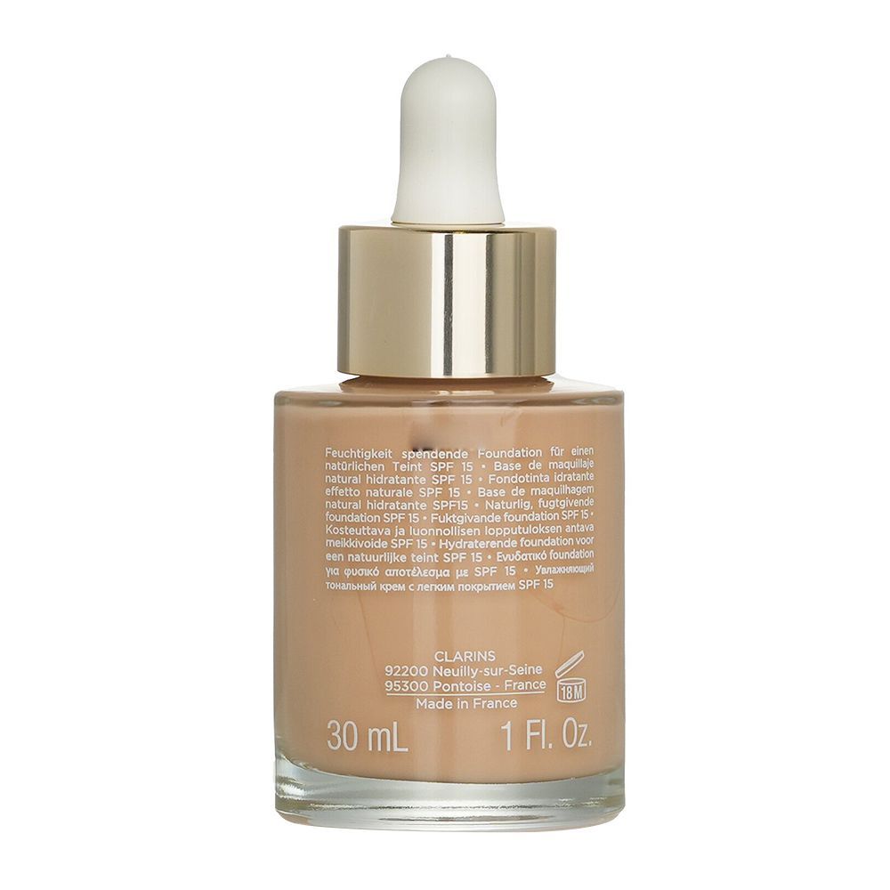 Clarins Paris Skin Illusion Natural Hydrating Foundation SPF 15, 108 Sand - Image 2