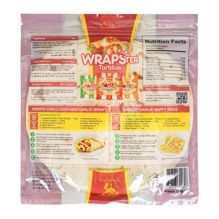 Wrapster Garlic & Herb Tortillas, 6-Pack - Image 2