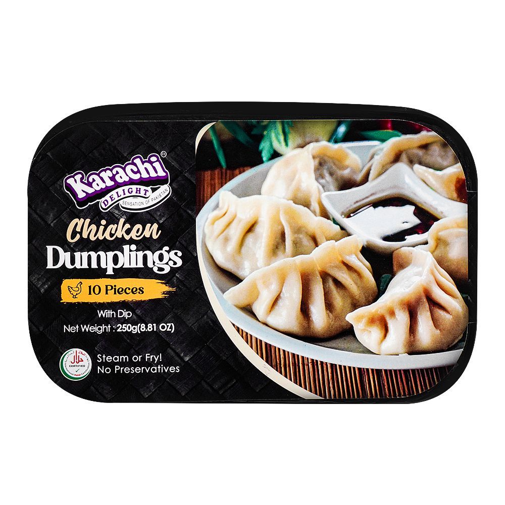 Karachi Delight Chicken Dumplings (Momos), 250g - Main Image