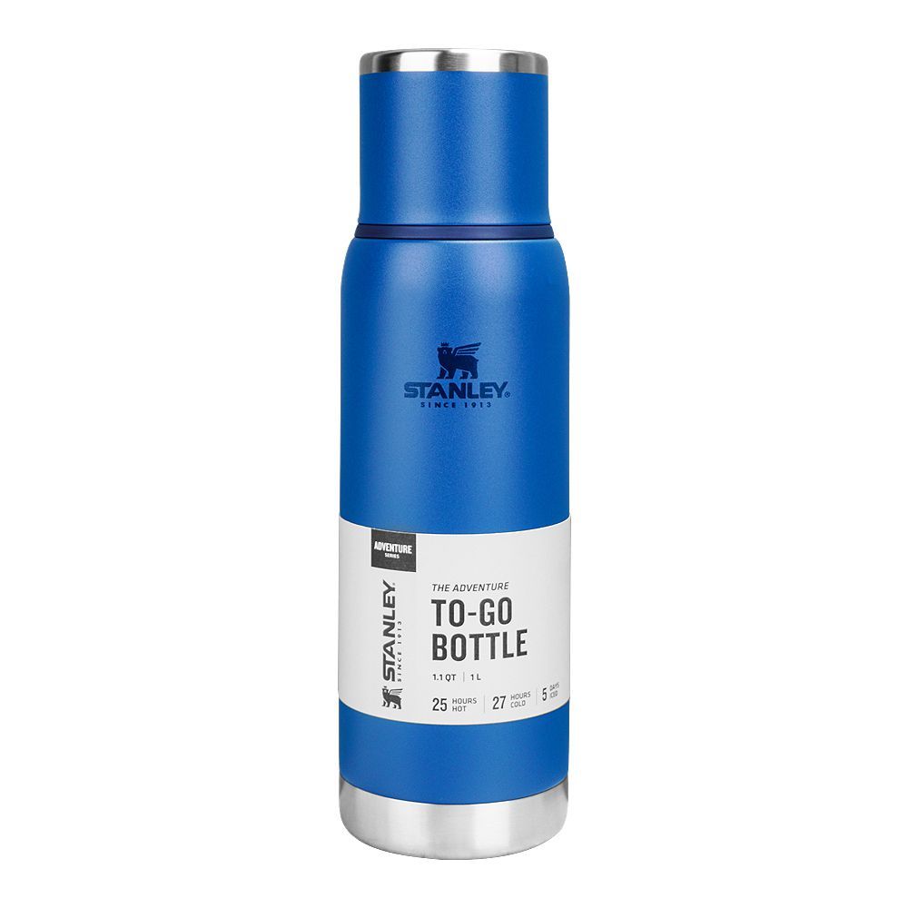Stanley Adventure Series The Adventure To Go Bottle, 1 Liter, Blue Glow, 10-10819-009 - Main Image