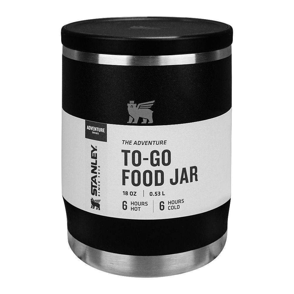 Stanley Adventure Series The Adventure To Go Food Jar, 0.53 Liter, Black, 10-10836-009 - Main Image