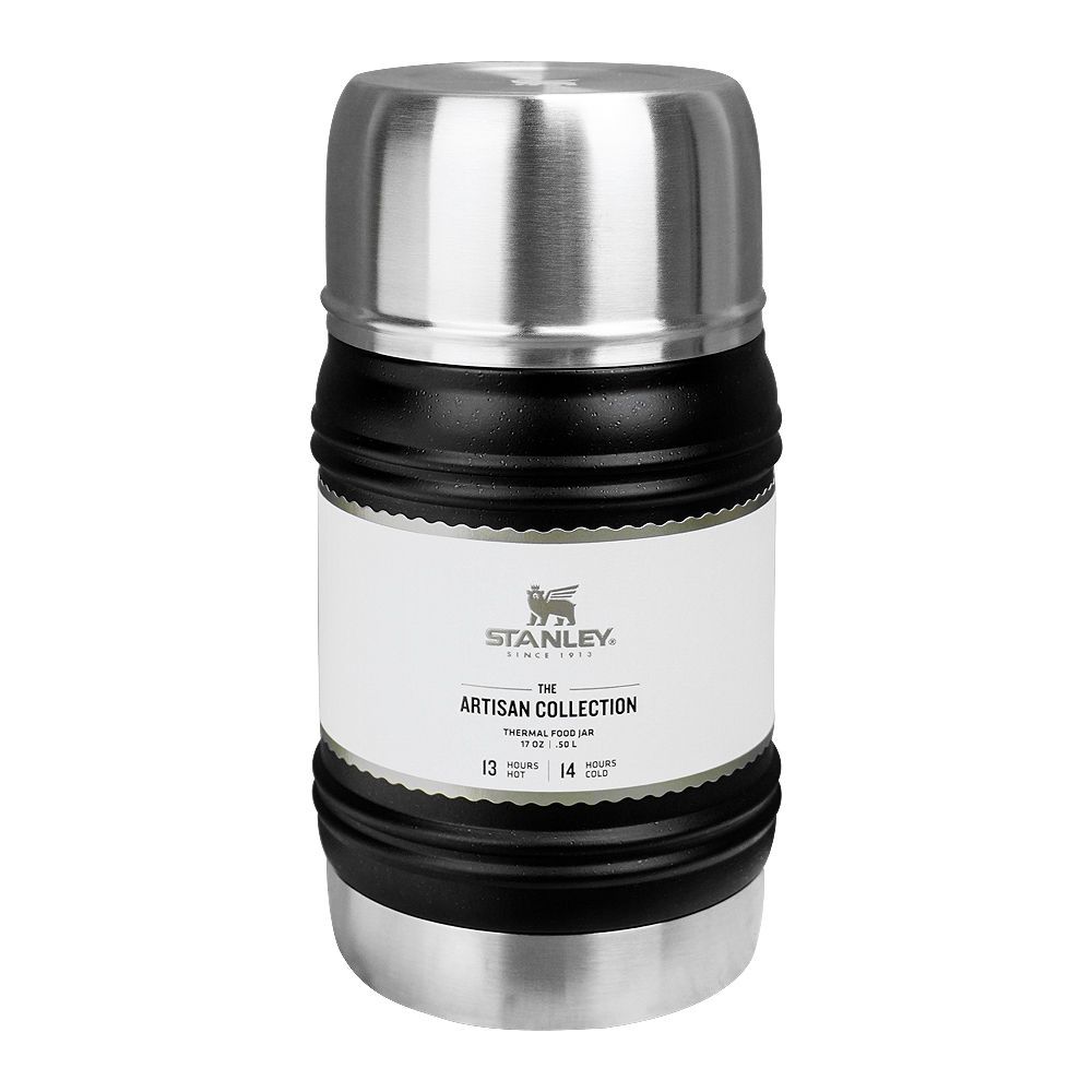 Stanley The Artisan Thermal Food Jar, 0.5 Liter, Black, 10-11426-005 - Main Image