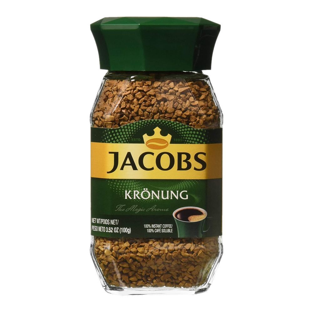 Jacobs Kronung Instant Coffee, 100g - Main Image