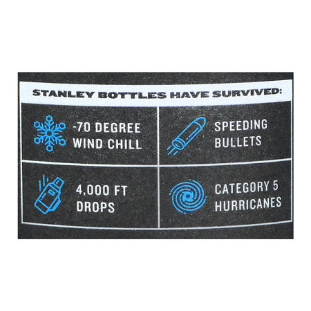 Stanley Adventure Series The Stacking Beer Pint, 0.47 Liter, Matte Black Pebbles, 10-02282-058 - Image 3