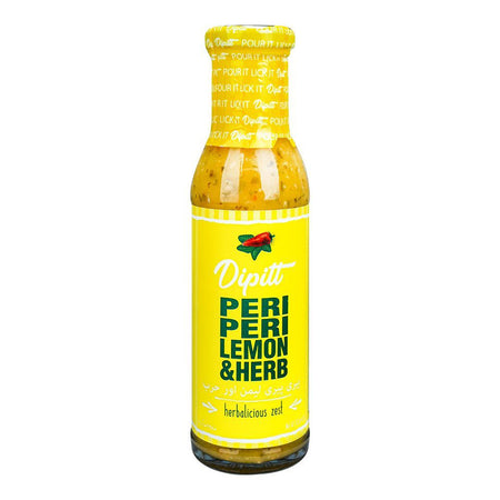 Dipitt Peri Peri Lemon & Herb Sauce, 290g - Main Image