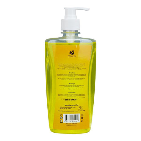 Swansi Lemon Hand Wash, 500ml - Image 2