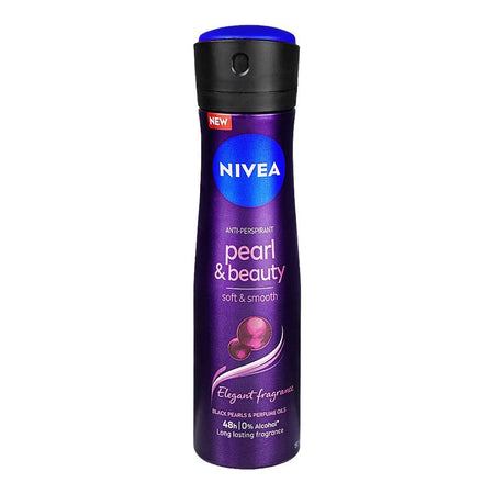 Nivea Pearl & Beauty Body Spray/Deodorant, For Women, 48H Lasting, Free Alcohol, Anti-Perspirant, 150ml - Main Image