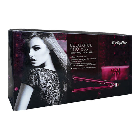 Babyliss Elegance Pro 235 Hair Straightener, 2198KU - Image 3