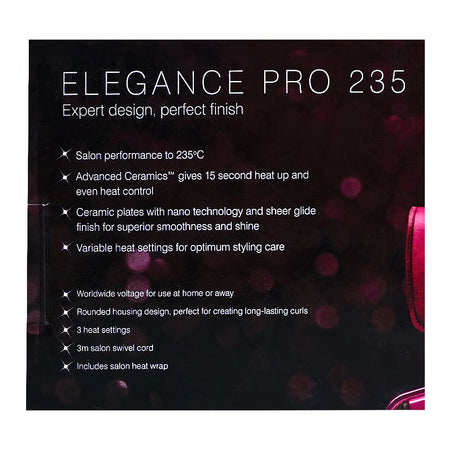Babyliss Elegance Pro 235 Hair Straightener, 2198KU - Image 5