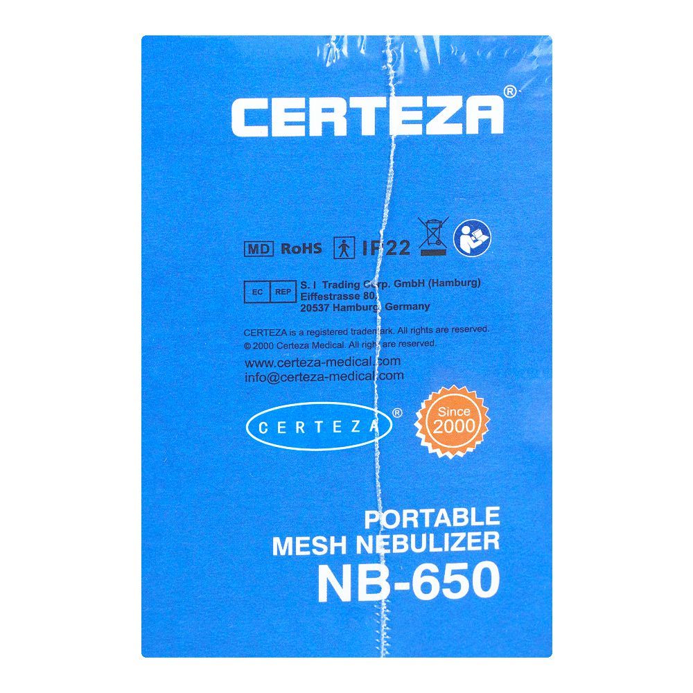 Certeza Mesh Nebulizer, NB-650 - Image 3