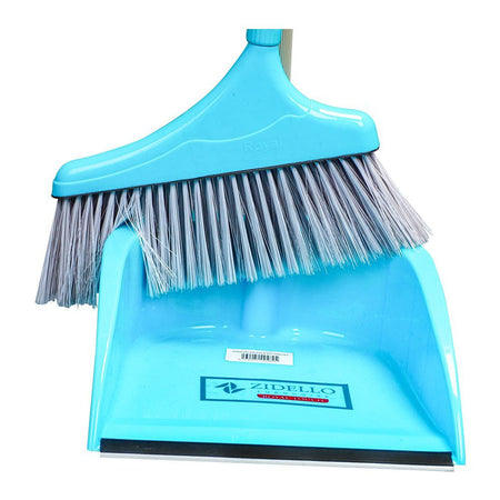 Zidello Broom & Dust Pan Set, Green - Image 2