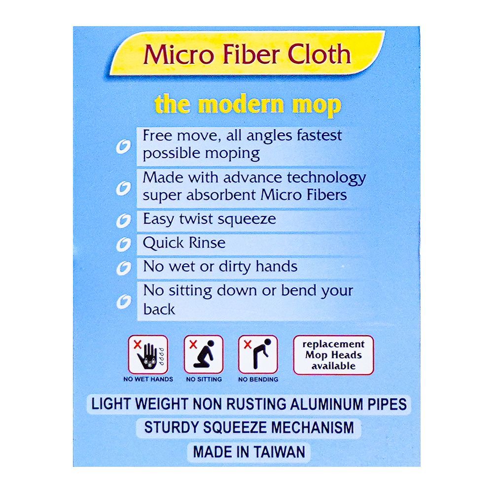 Zidello Cotton Mop Twister Heavy, Blue - Image 3