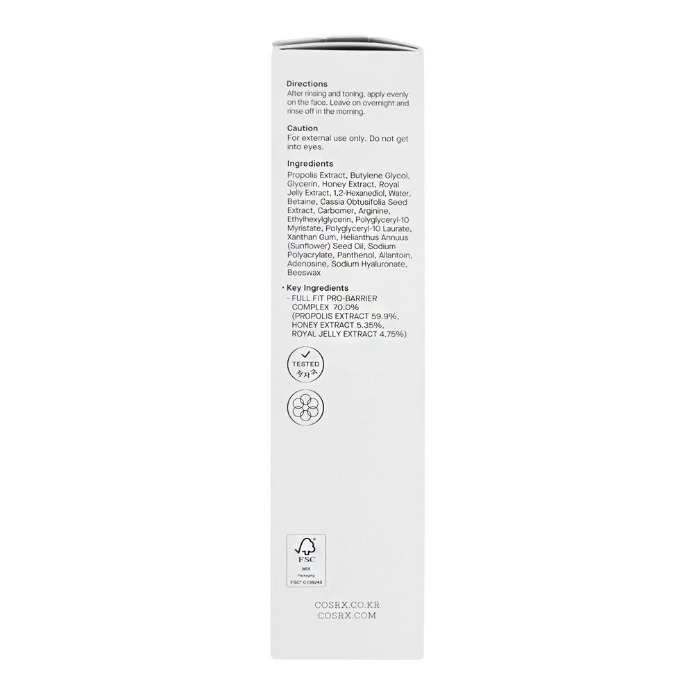 COSRX Propolis Honey Overnight Mask, 60ml - Image 2