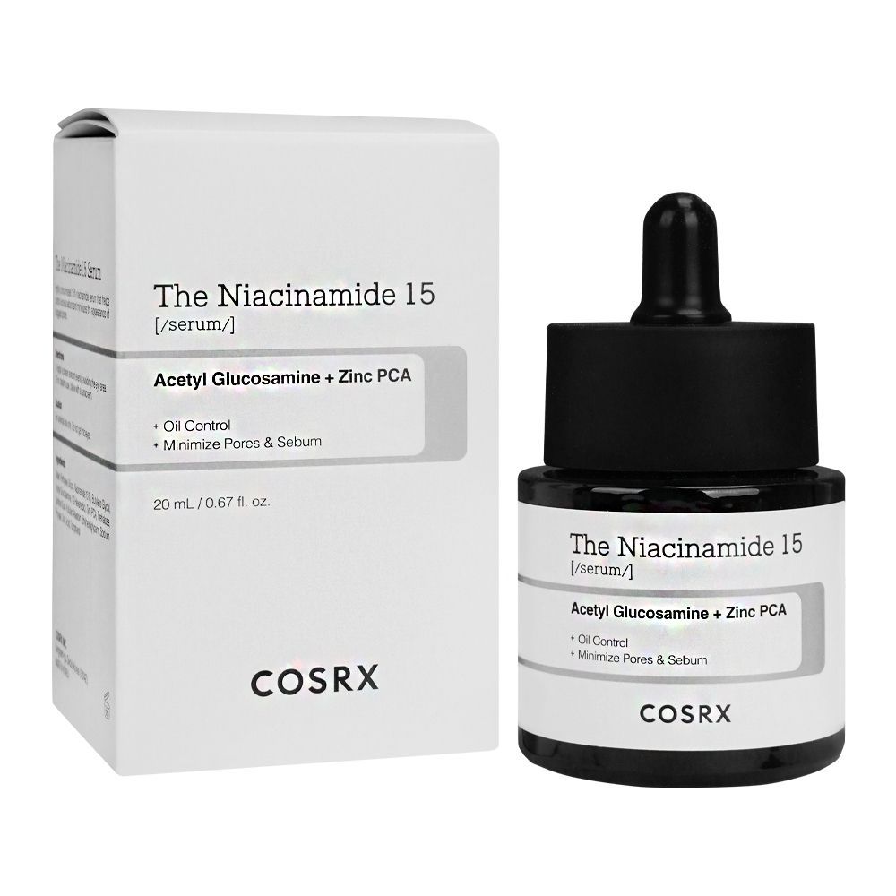COSRX The Niacinamide 15 Acetyl Glucosamine + Zinc PCA Serum, 20ml - Main Image