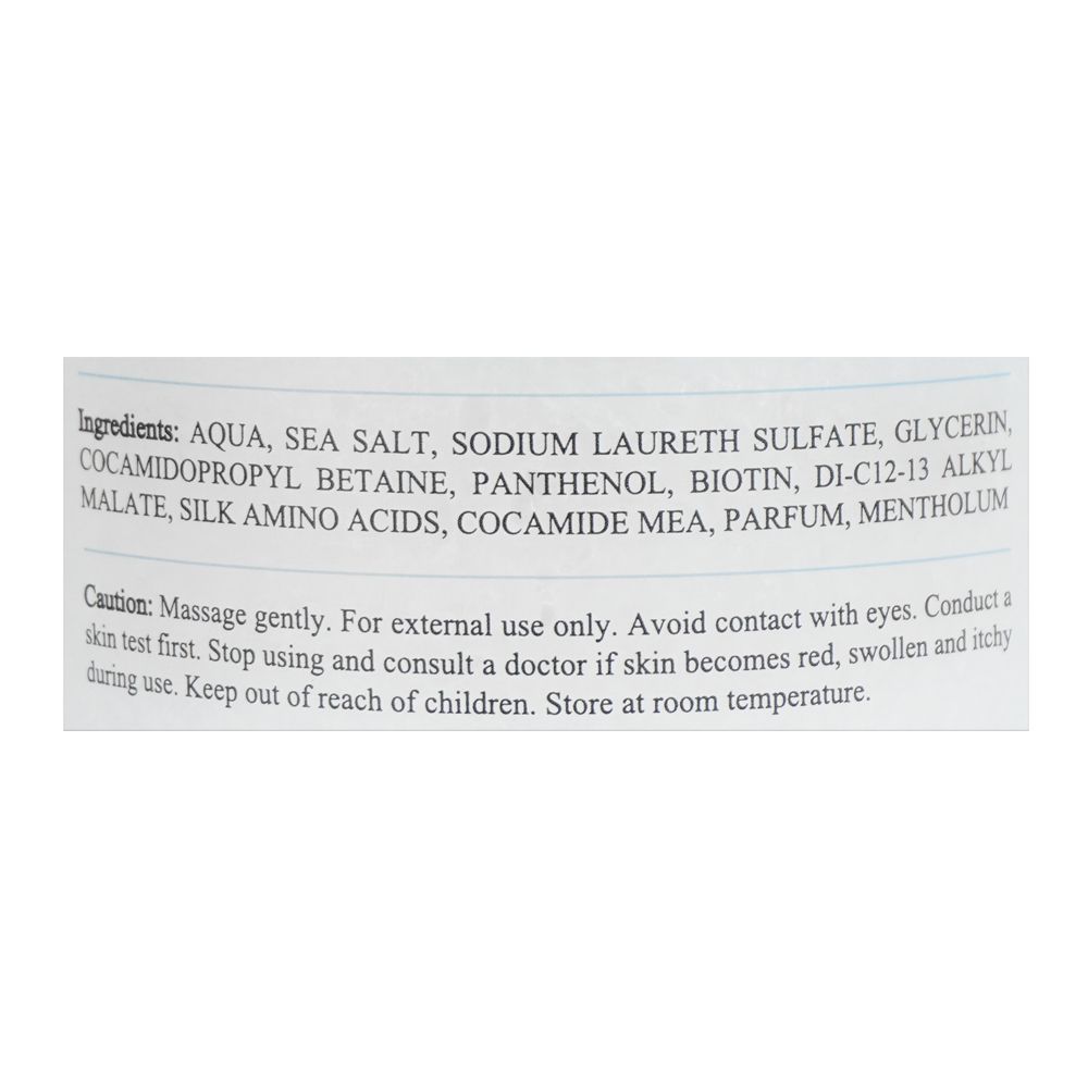 Argan De Luxe Sea Salt Shampoo Soothing Detox Treatment, For Sensitive Or Oily Scalp, 220g - Image 4