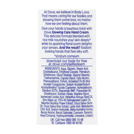 Dove Baby Love Glowing Care Hand Cream, For All Skin Types, 250ml - Image 3