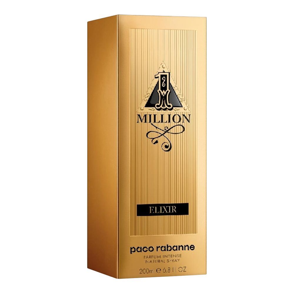 Paco Rabanne 1 Million Elixir Parfum Intense Natural Spray, For Men, 200ml - Image 2