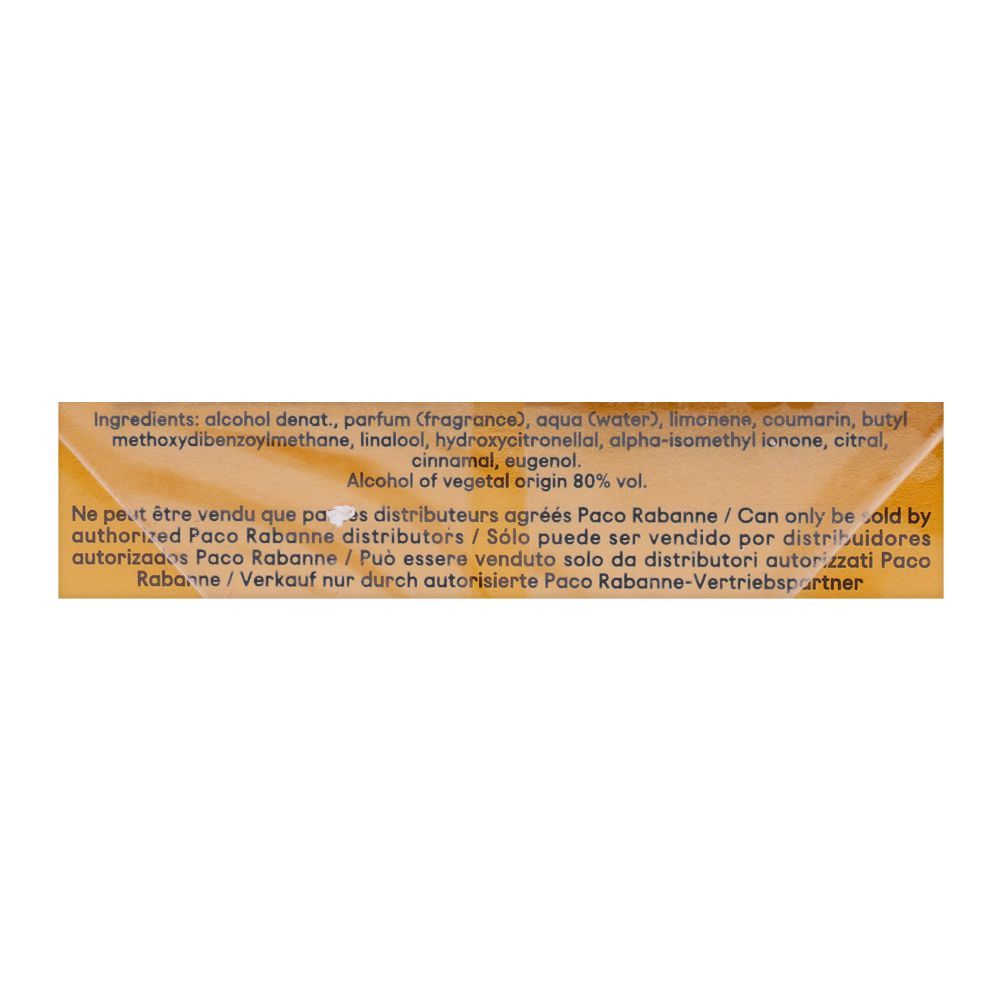 Paco Rabanne 1 Million Elixir Parfum Intense Natural Spray, For Men, 200ml - Image 4