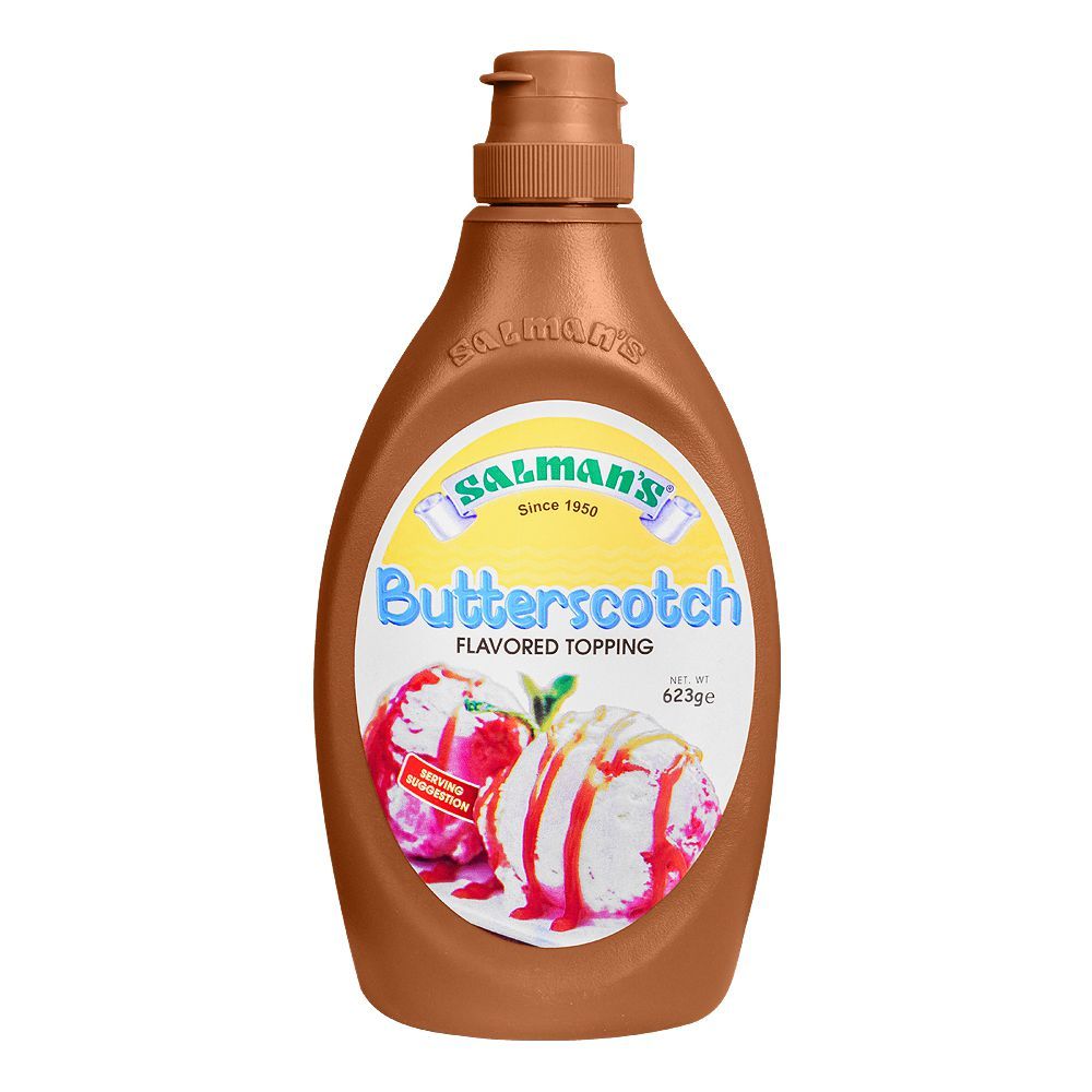Salmans Butter Scotch Topping, 623g - Main Image