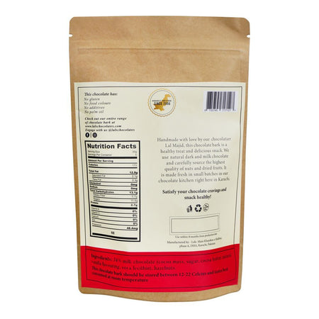 Lals Chocolate Roasted Hazelnut & Milk Chocolate Pouch, 150g - Image 2