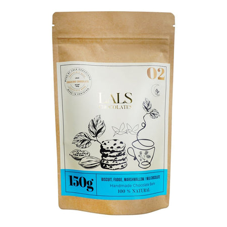 Lals Chocolate Biscuit Fudge Marshmallow Milk Chocolate Pouch, 150g - Main Image