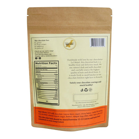 Lals Chocolate Nougat Milk Chocolate Pouch, 150g - Image 2