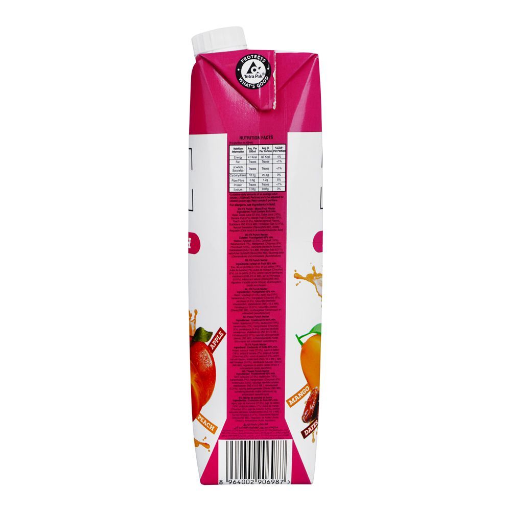 Fruit Nation Fit Punch Mixed Fruit Nectar Juice, 1 Liter - Image 2