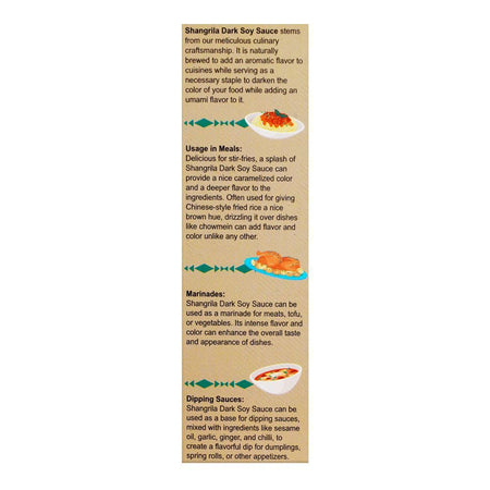 Shangrila Dark Soya Sauce, 60ml - Image 3