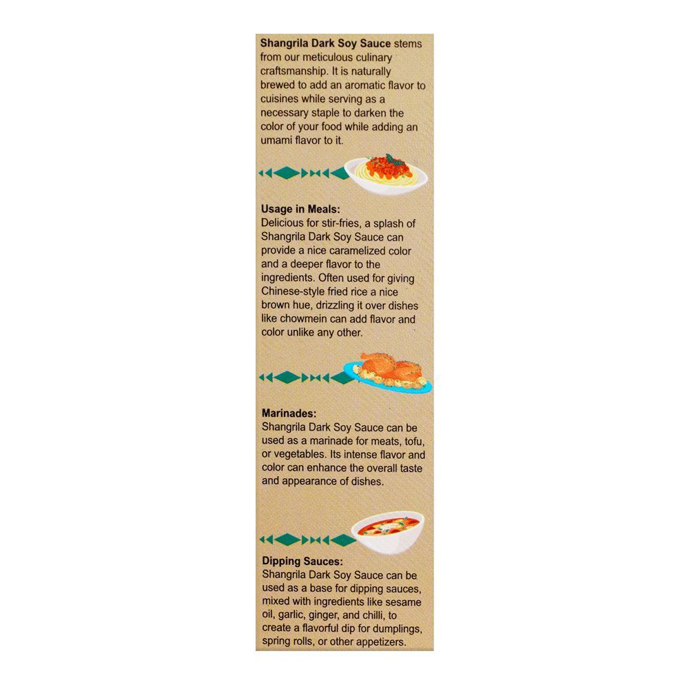 Shangrila Dark Soya Sauce, 60ml - Image 3