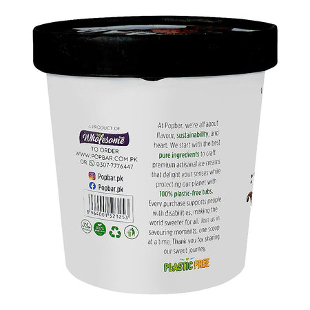 Wholesome Foods Popbar Chocolate Brownie Ice Cream, 475ml - Image 2