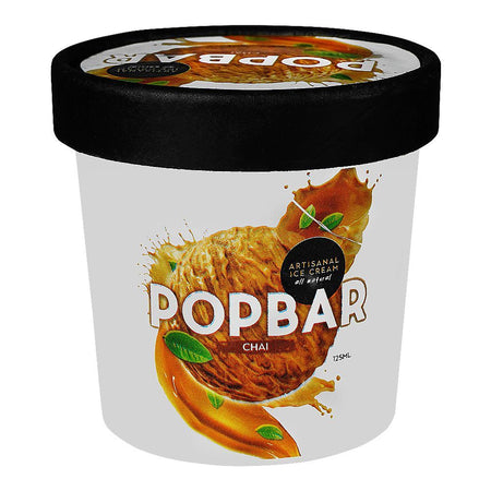 Wholesome Foods Popbar Chai Cream Ice Cream, 125ml - Main Image