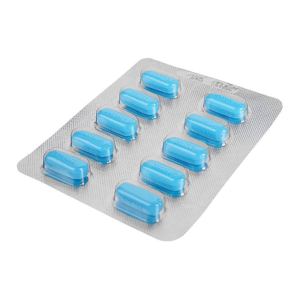 Panadol Night Tablet Strip, 10 Tablets - Main Image