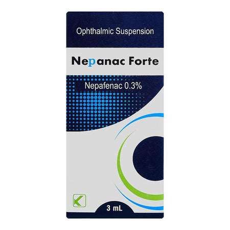 Kobec Pharmacals Nepanac Forte 0.3% Suspension, 3ml - Image 2