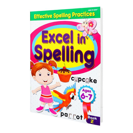 Paramount Excel In Spelling, Book For Preschoolers, For 6-7 Year Kids, Book 2, (Pb) - Main Image