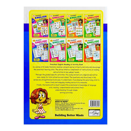 Paramount My Preschool English Activity Book 1, For 4-6 Year Kids - Image 2