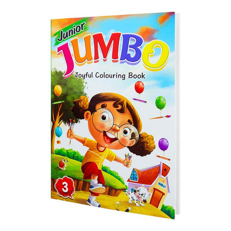 Paramount Junior Jumbo Joyful Coloring Book 3 - Main Image