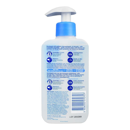 CeraVe Baby Wash & Shampoo, Fragrance Free, Paraben & Sulfate Free Shampoo, 237ml - Image 2