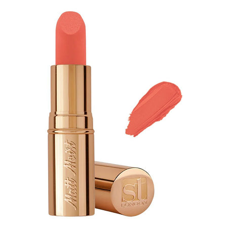 ST London Matte Moist Long Lasting Lipstick, Chilli Red - Image 2