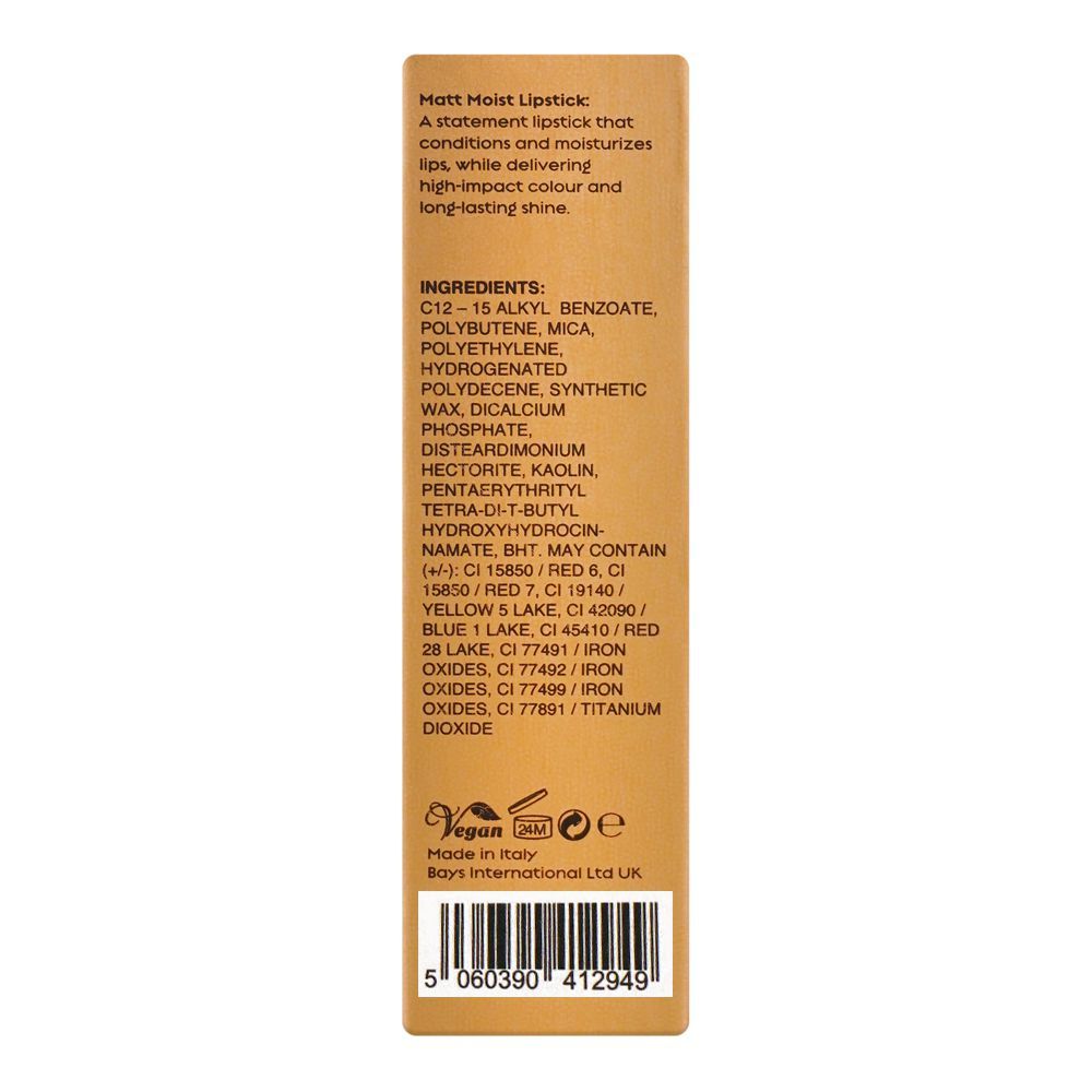 ST London Matte Moist Long Lasting Lipstick, Aussie Blower - Image 4
