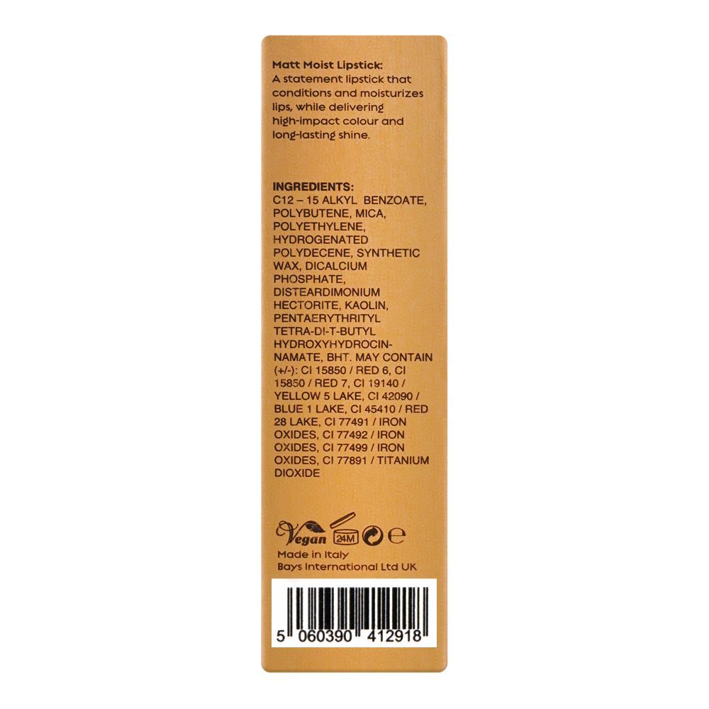 ST London Matte Moist Long Lasting Lipstick, Spice Nude - Image 4