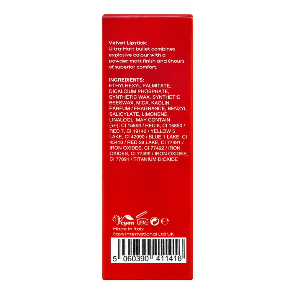 ST London Velvet Ultra-Matt Lipstick, Kiss Crush - Image 4